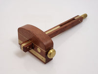 Rose She-Oak or Blackwood Screw Mortise Marking Gauge