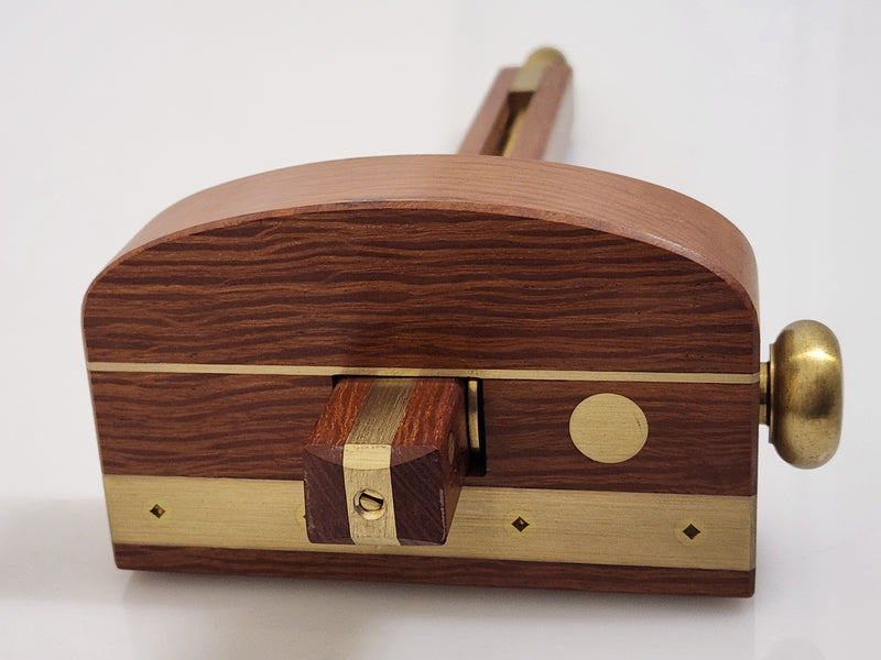 Rose She-Oak or Blackwood Screw Mortise Marking Gauge