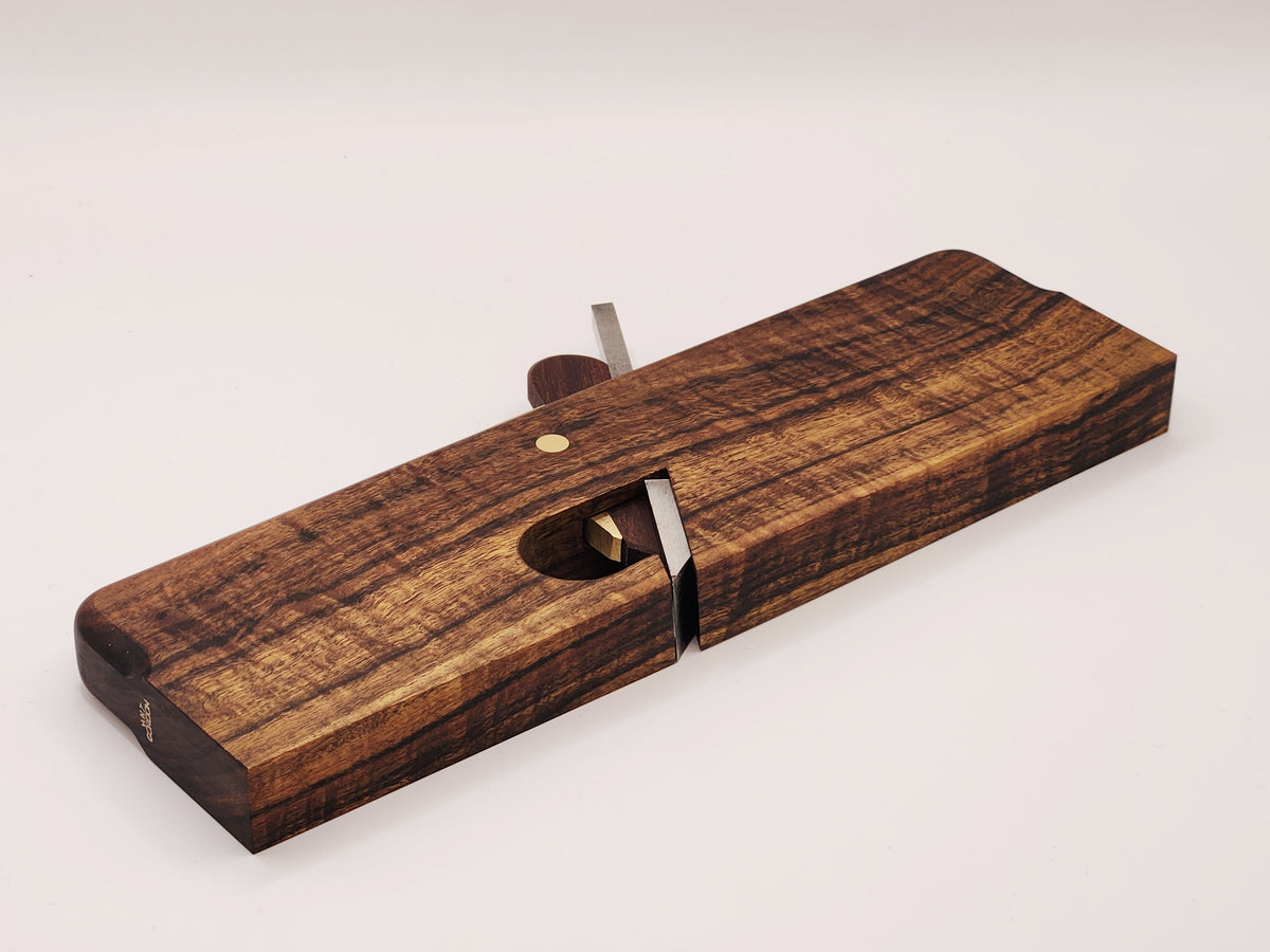 Specialty Ringed Gidgee - 3/4" Skew Rebate/Rabbet Plane