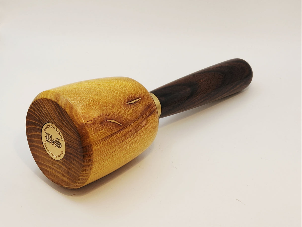 Bargain Carving Mallet - Osage Orange & Indian Rosewood