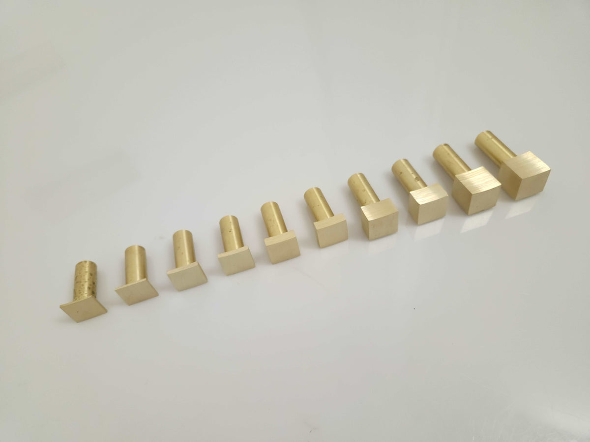 Full Set - Tail Vice Dogs 1/2" shaft