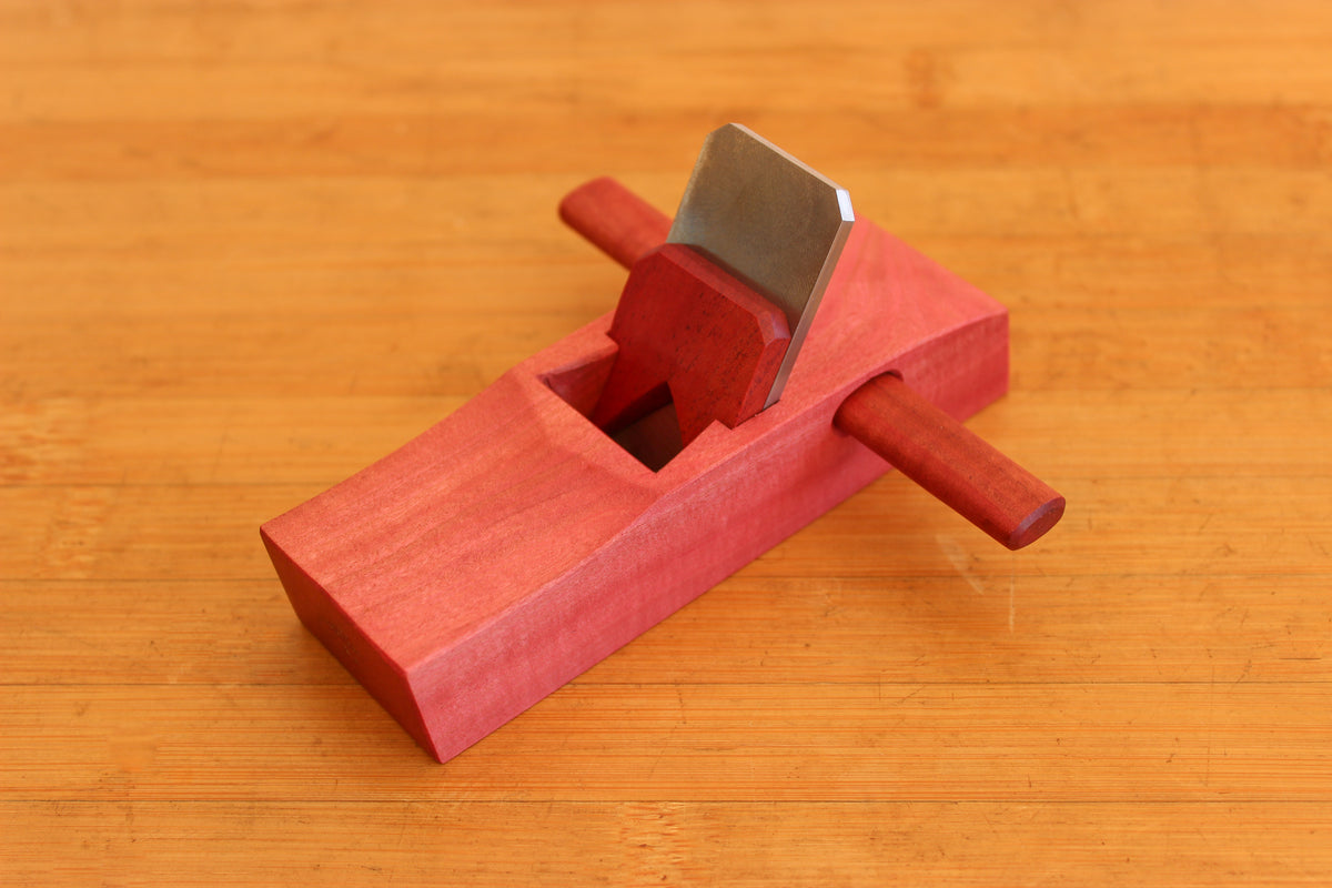 Specialty Pink Ivory Palm Smoothing Plane No.24
