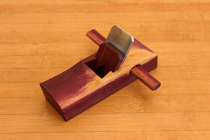 Specialty Pink Gidgee Palm Smoothing Plane