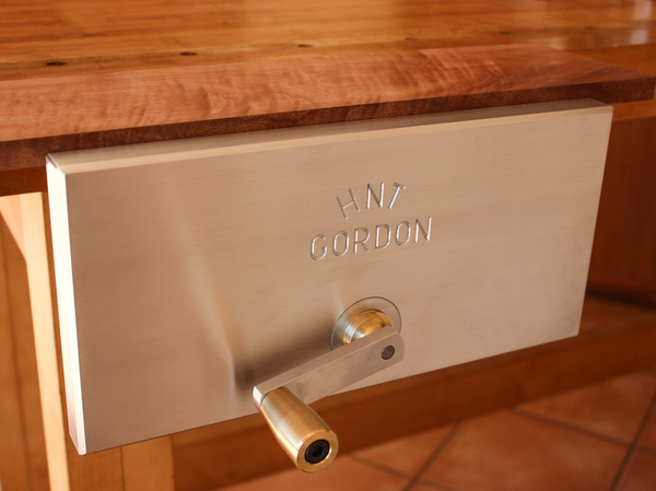 Wide Jaw Bench Vice (Vise) - Non racking – HNT Gordon & Co. Classic ...