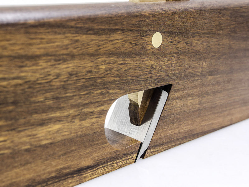 HNT Gordon 1" Skew Rebate/Rabbet Plane throat