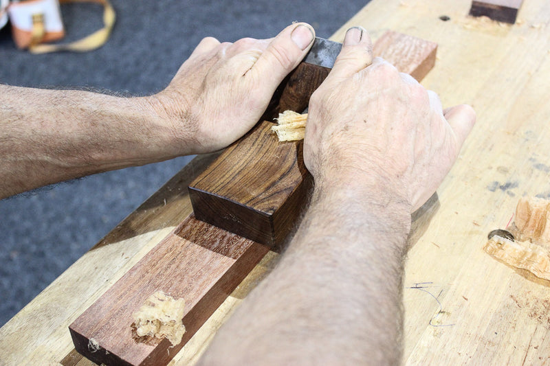 HNT Gordon Smoothing Plane used as a Scraper