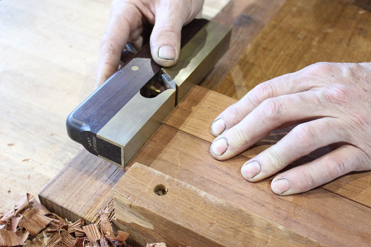 HNT Gordon 1" Shoulder Plane in action