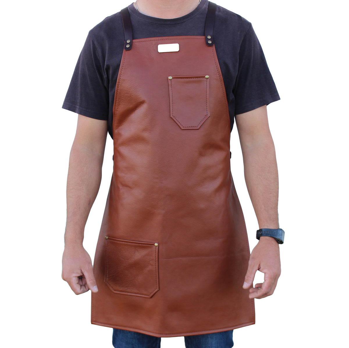 Tan Leather Apron